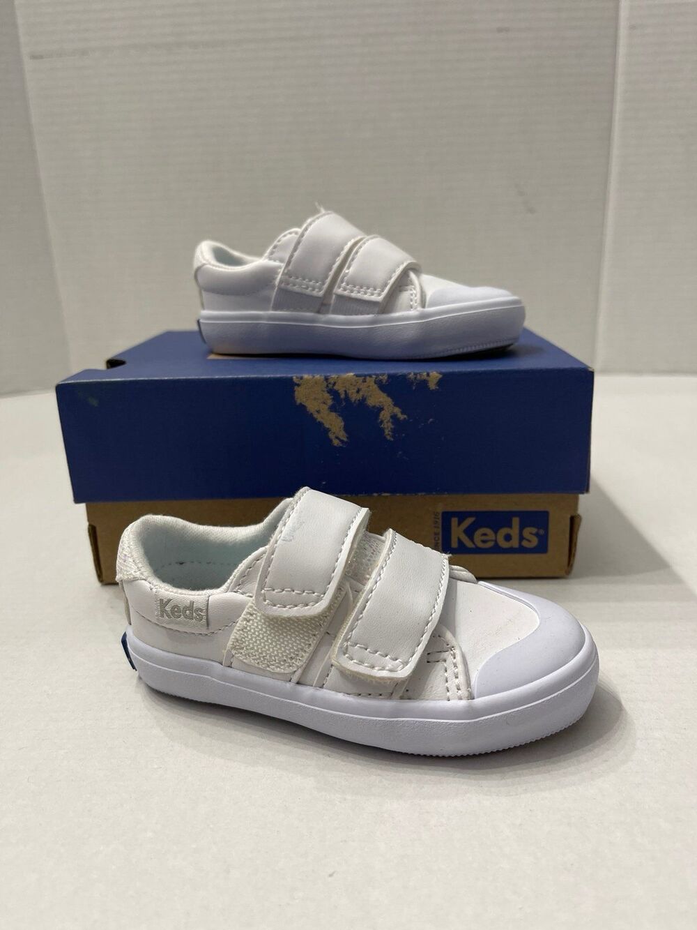 Keds Little Kids Courtney HL White Size 4M Toddler New In Box